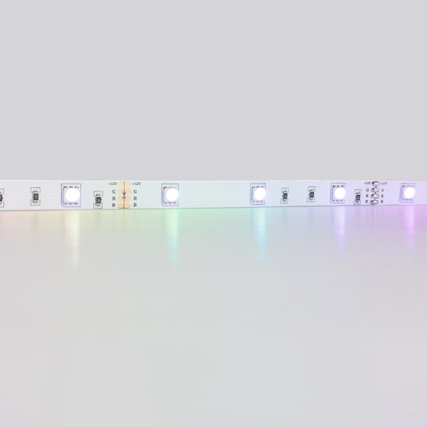 GS2401 5050 30Led/ 7.2W m/ 12V IP20 RGB/ 5000*10*1.87mm (4 конт.) комплект