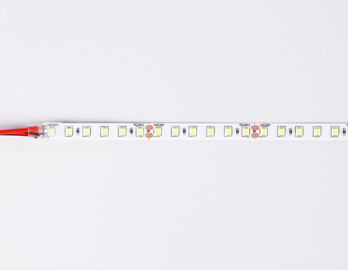 GS3103 2835 120Led/ 10W m/ 24V IP20 6500K/ 5000*8*1.2mm (2 конт.) — изображение 3