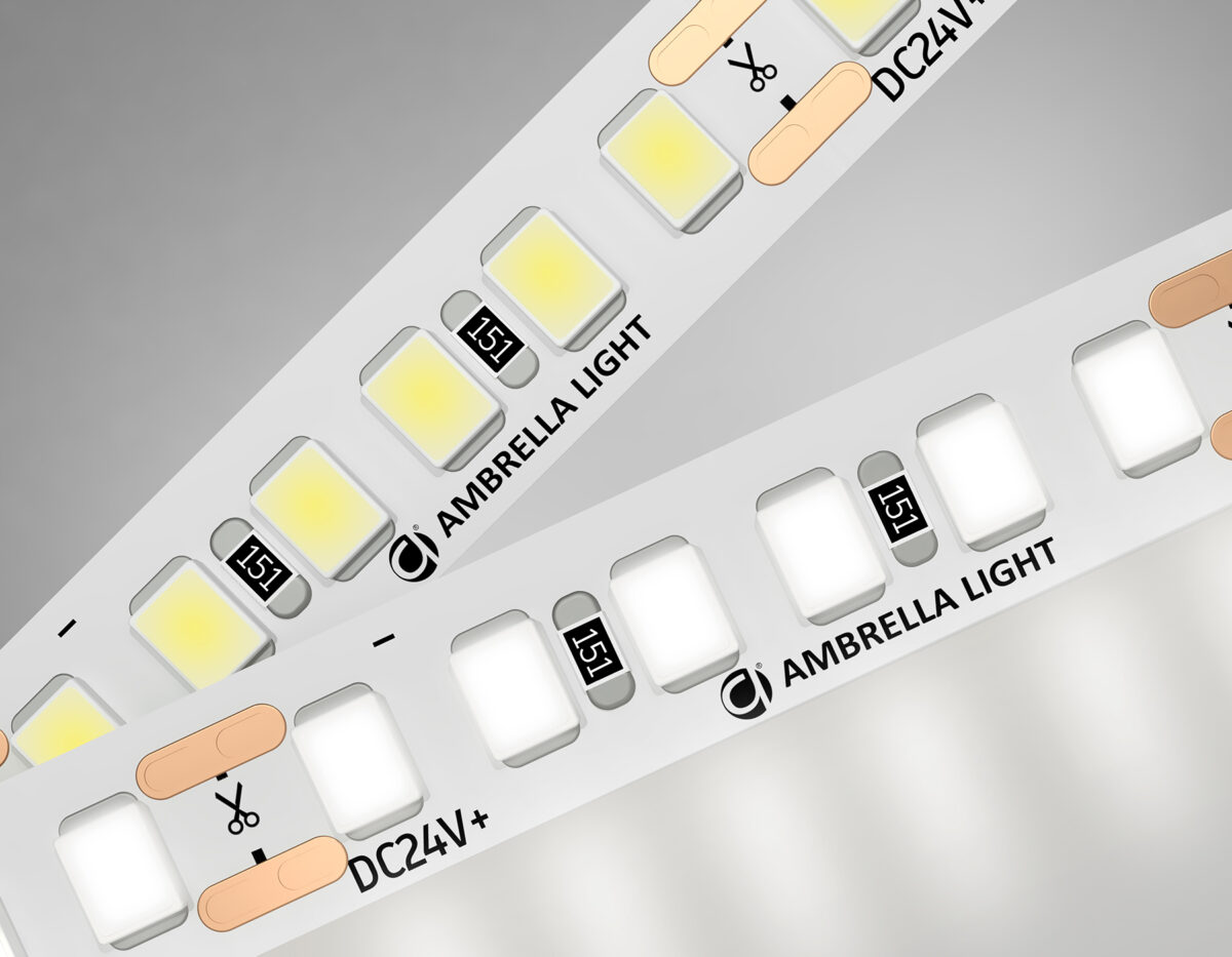 в наличии GS3202 2835 180Led/ 14.4W m/ 24V IP20 4500K/ 5000*8*1.2mm (2 конт.) - купить в интернет-магазине Светильники Торг