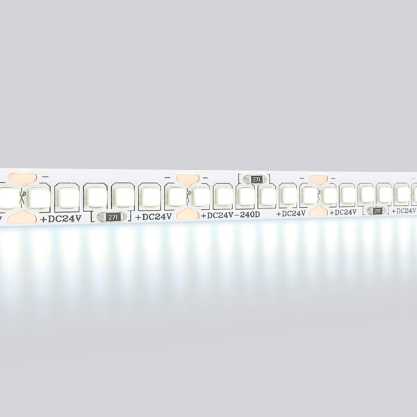 GS3503 2835 240Led /22W m/ 24V IP20 6500K/ 5000*10*1.2mm (2 конт.)