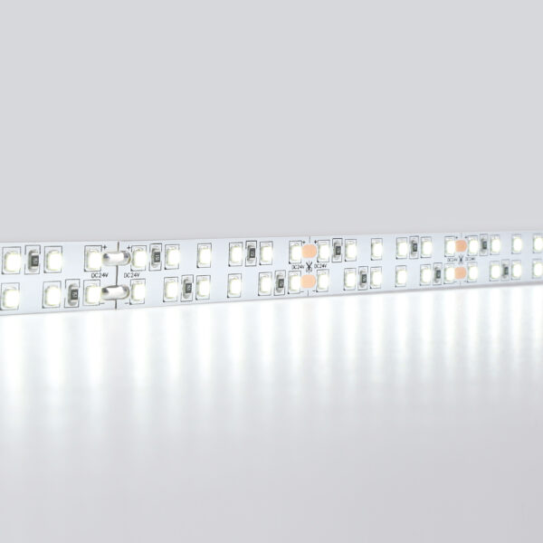GS3703 2835 240Led /24W m/ 24V IP20 6500K/ 5000*14*1.2mm (2 конт.)