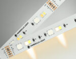 GS4501 5050+2835 90Led/ 13W m/ 24V IP20 RGB+CCT 3000-6500K/5000*12*1.87mm (6 конт.) — изображение 2