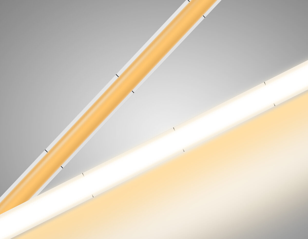 GS4611 COB 400Led/10W m/ 24V IP20 3000K/ 5m*5mm*2.1mm (2 конт.) — изображение 7