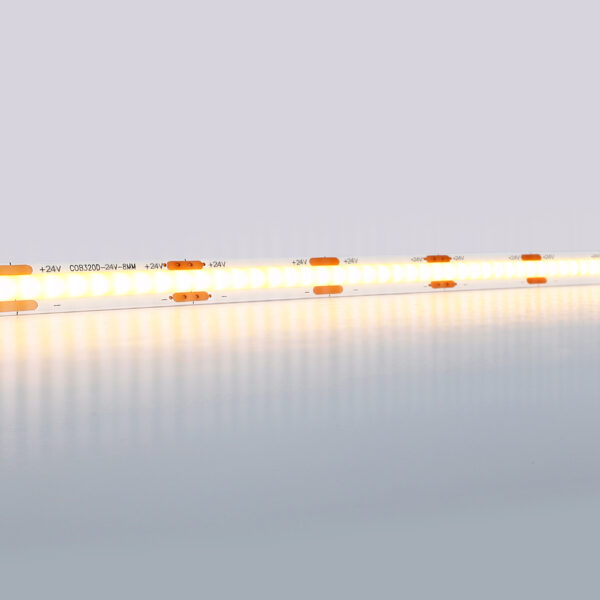 GS4651 COB 320Led/ 10W m/ 24V IP20 3000K/ 5000*8*1.54mm (2 конт.)