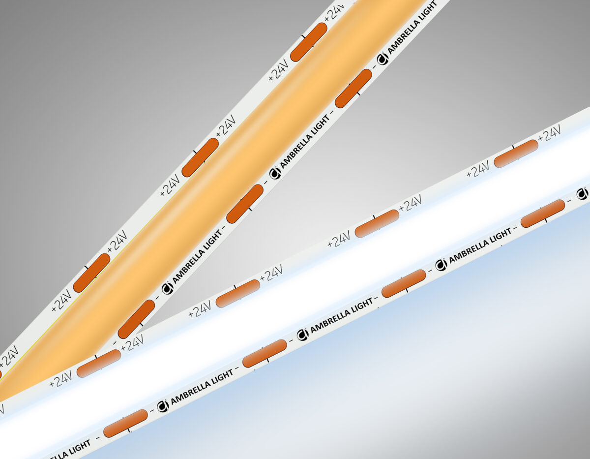 GS4803 COB 616Led/19W m/ 24V IP20 6500K/ 5m*12mm*2mm (2 конт.) — изображение 6