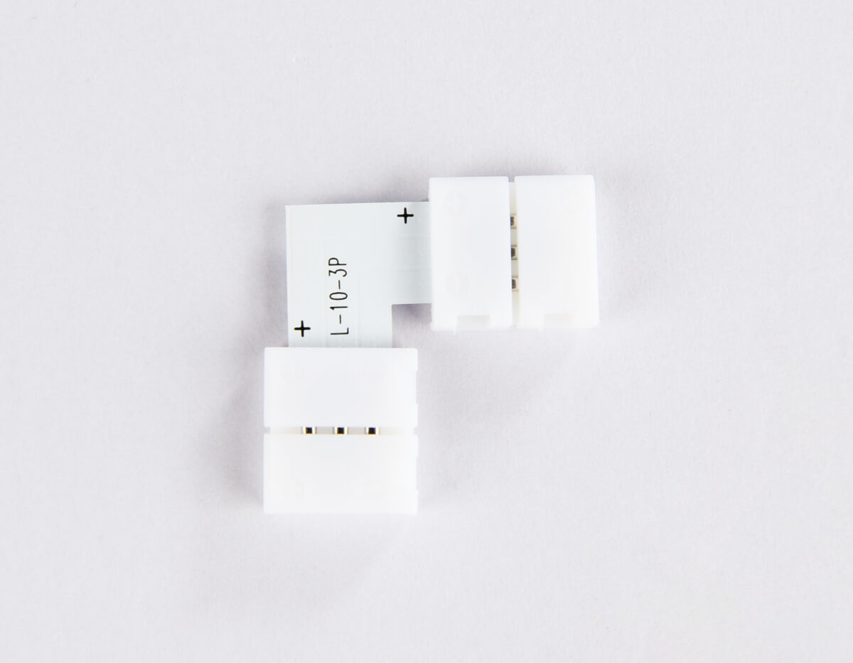 GS6651 Соединитель угловой L 5050 12/24V (3 конт.) (10шт) — изображение 1