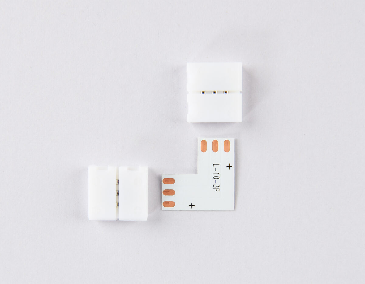 GS6651 Соединитель угловой L 5050 12/24V (3 конт.) (10шт) — изображение 2