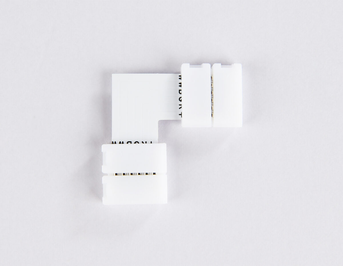 GS6801 Соединитель угловой L 5050 12/24V (6 конт.) (10шт) — изображение 1