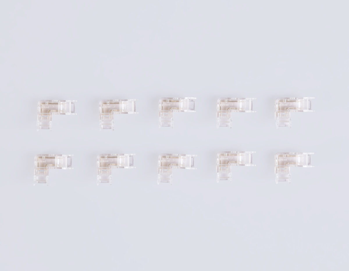 GS6841 Соединитель угловой COB 12/24V для лент 5mm (2 конт.) (10шт) — изображение 2