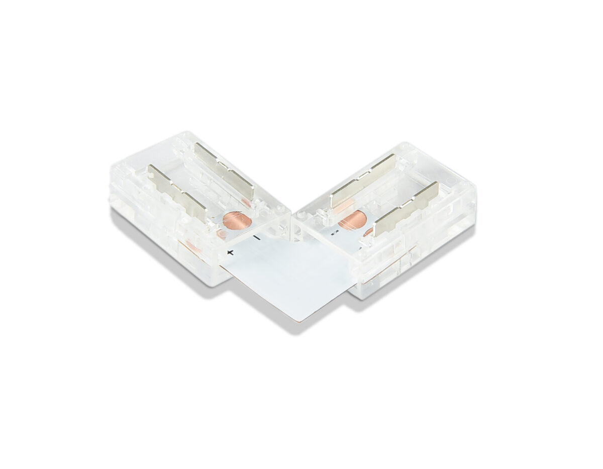 GS6851 Соединитель угловой L COB 12/24V для лент 8mm (2 конт.) (5шт) — изображение 3