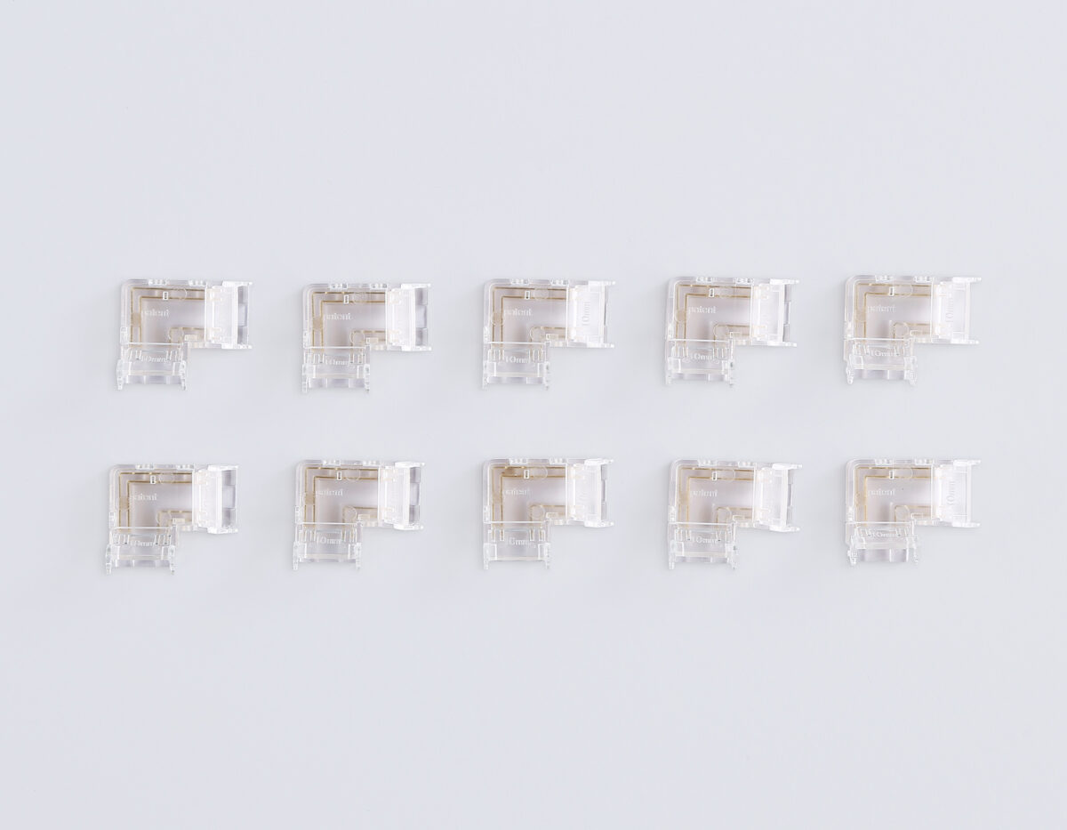 GS6891 Соединитель угловой COB RGB 12/24V для лент 10mm (4 конт.) (10шт) — изображение 2