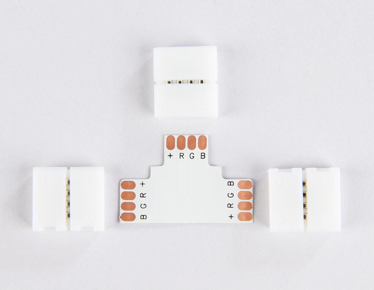 GS7001 Соединитель T 5050 12/24V (4 конт.) (5шт) — изображение 2