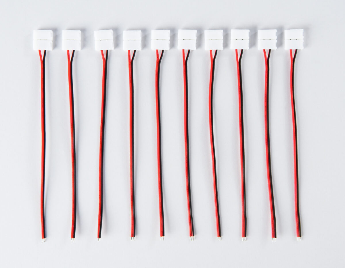 GS7101 Соединитель гибкий односторонний 5050 12/24V (2 конт.) (10шт) — изображение 1