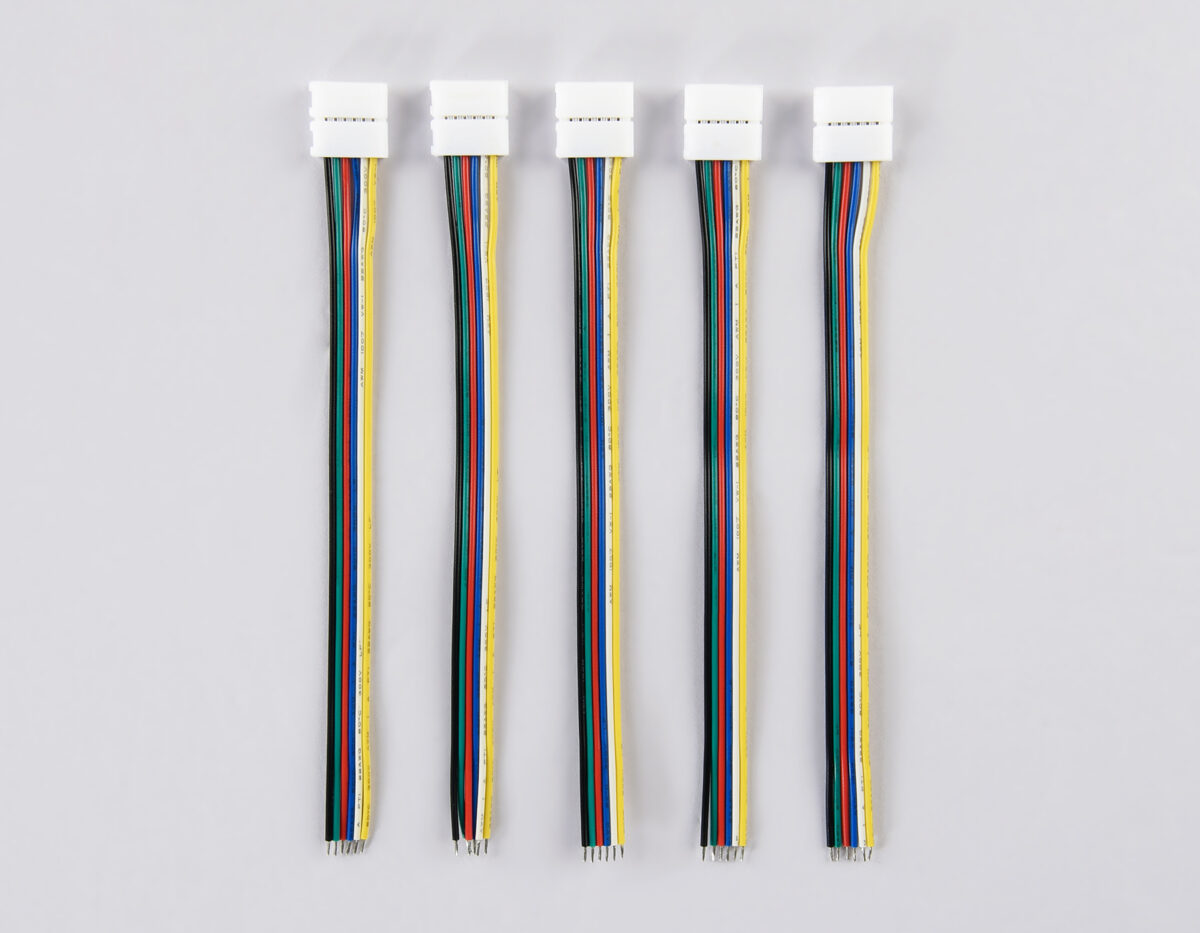 GS7351_mode1 GS7351 Соединитель гибкий односторонний 5050 12/24V (6 конт.) (5шт) — изображение 1