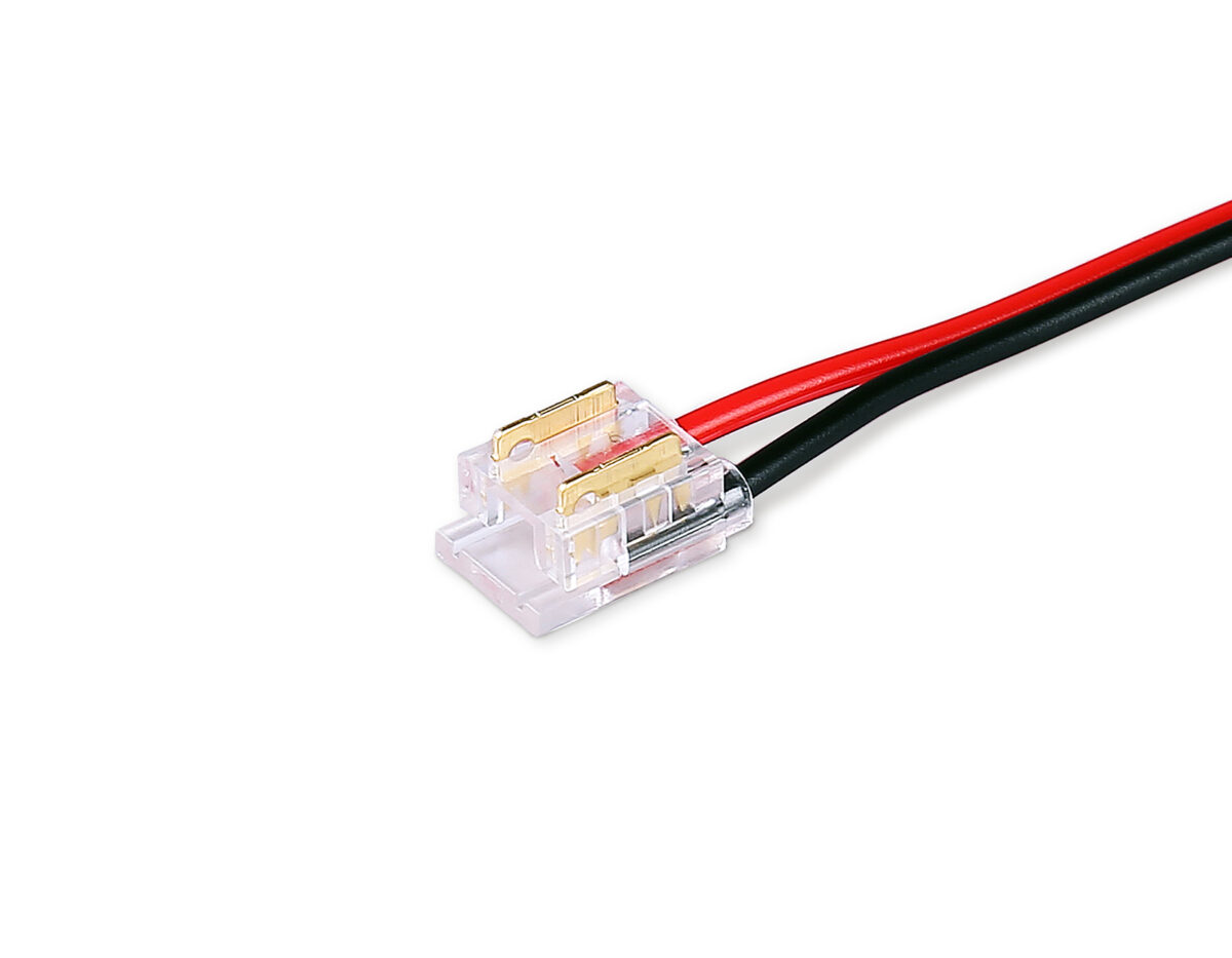 GS7375 Соединитель гибкий односторонний COB 12/24V для лент 8/10mm (2 конт.) (10шт) — изображение 3