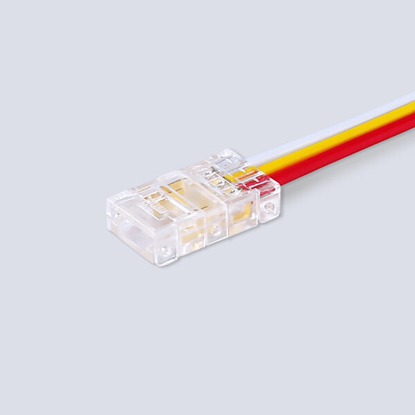 GS7406 Соединитель гибкий односторонний COB CCT 12/24V для лент 8mm (3 конт.) (5шт)