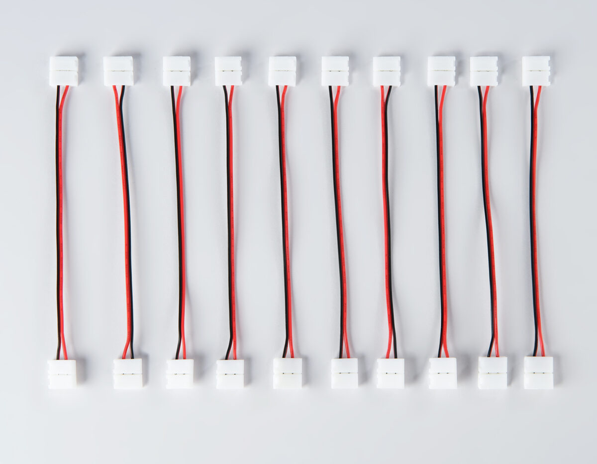 GS7601 Соединитель гибкий двухсторонний 5050 12/24V (2 конт.) (10шт) — изображение 2