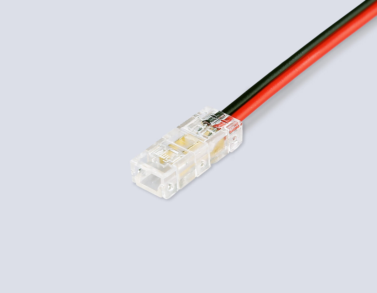 GS7885 Соединитель гибкий двухсторонний COB 12/24V для лент 5mm (2 конт.) (10шт) — изображение 1