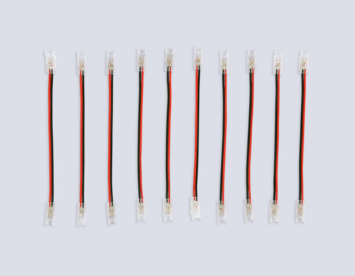 GS7885 Соединитель гибкий двухсторонний COB 12/24V для лент 5mm (2 конт.) (10шт) — изображение 2