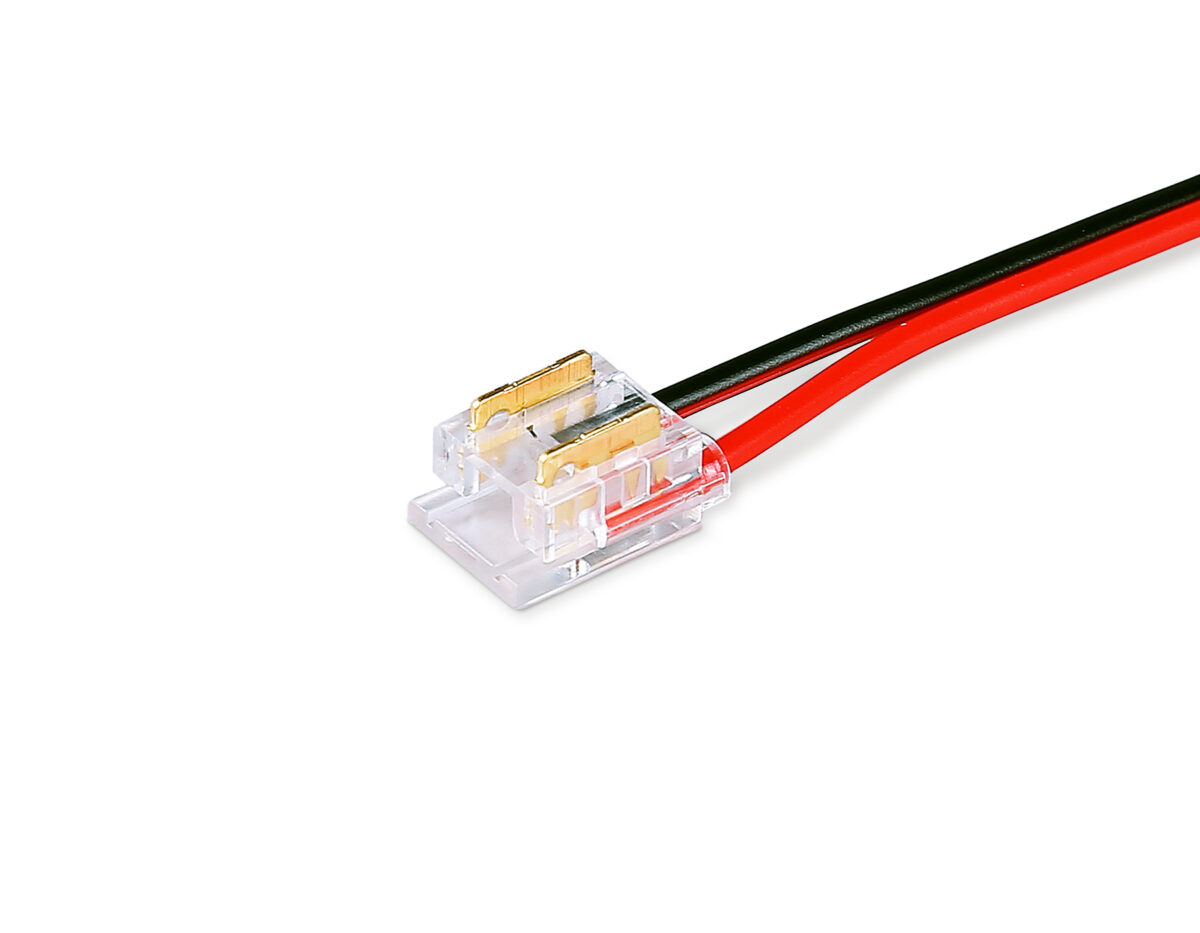 GS7895 Соединитель гибкий двухсторонний COB 12/24V для лент 8/10mm (2 конт.) (10шт) — изображение 3