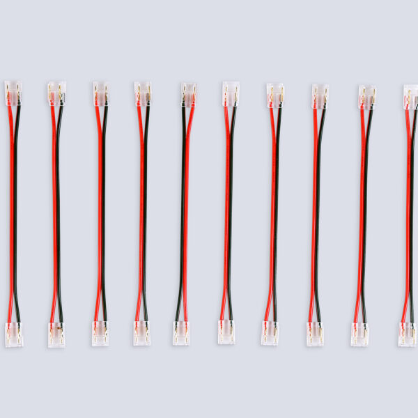 GS7895 Соединитель гибкий двухсторонний COB 12/24V для лент 8/10mm (2 конт.) (10шт)