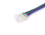 GS7921 Соединитель гибкий двухсторонний COB RGB 12/24V для лент 10mm (4 конт.) (5шт) — изображение 4