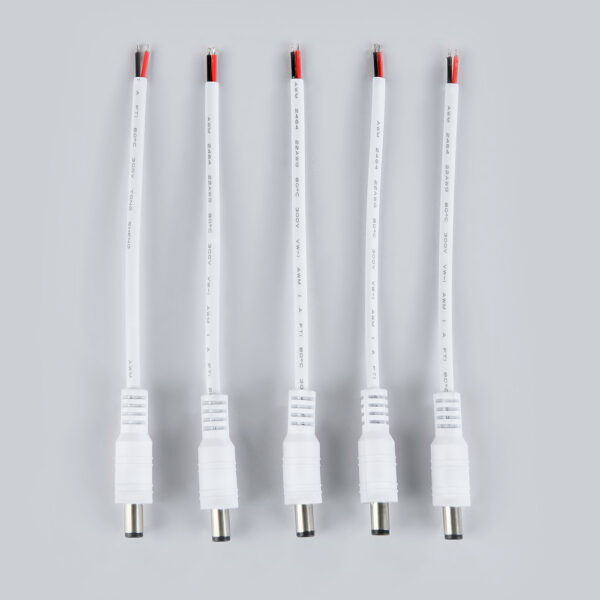 GS7951 соединитель проводной 2,1*5,5 мм папа (5шт)