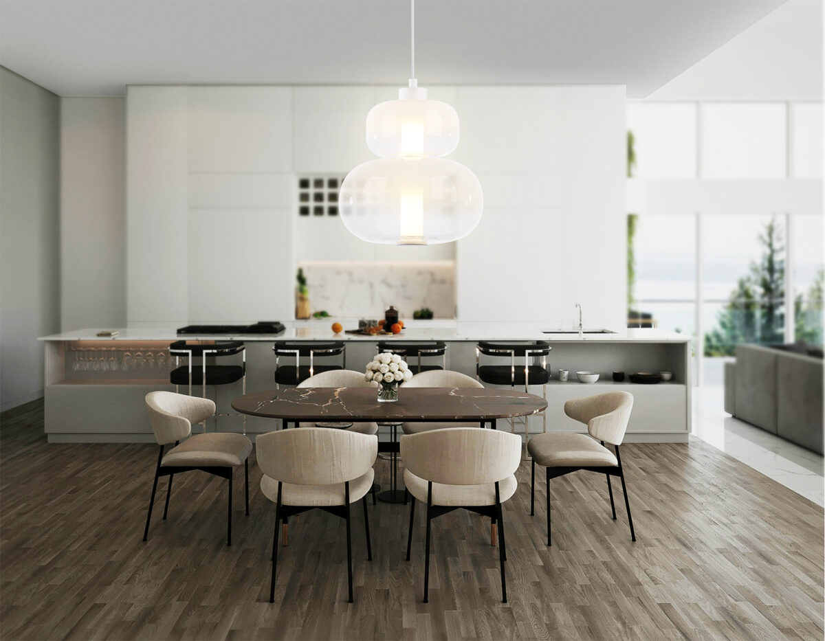 LH11051 WH/FR белый/белый матовый 12W 3000K D230*265 — изображение 5