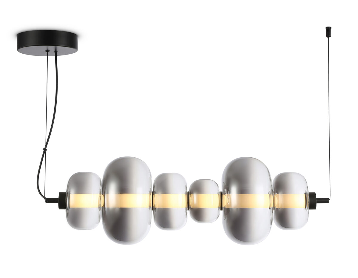 LH11072 BK/SM черный/дымчатый 36W 3000K 745*230*230 — изображение 7