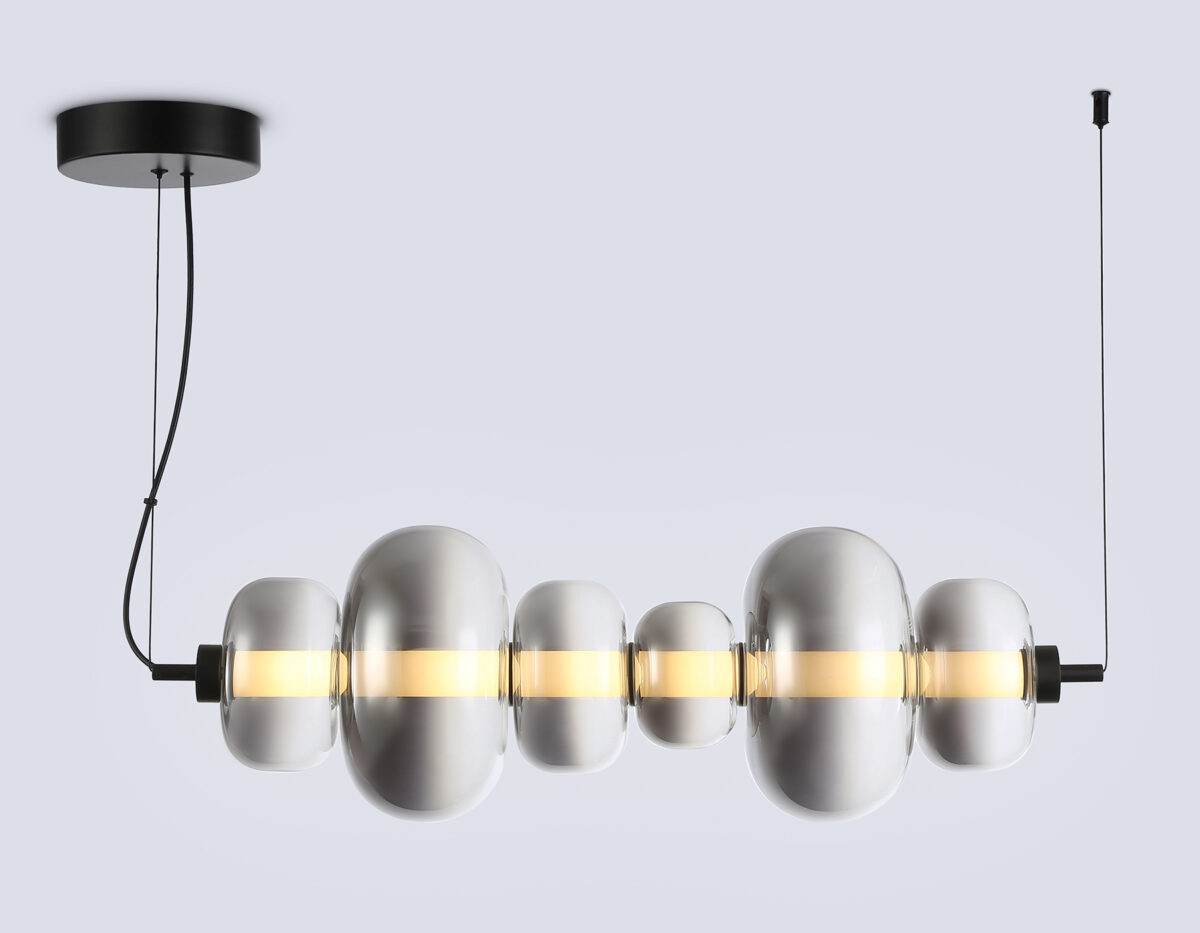 LH11072 BK/SM черный/дымчатый 36W 3000K 745*230*230 — изображение 1