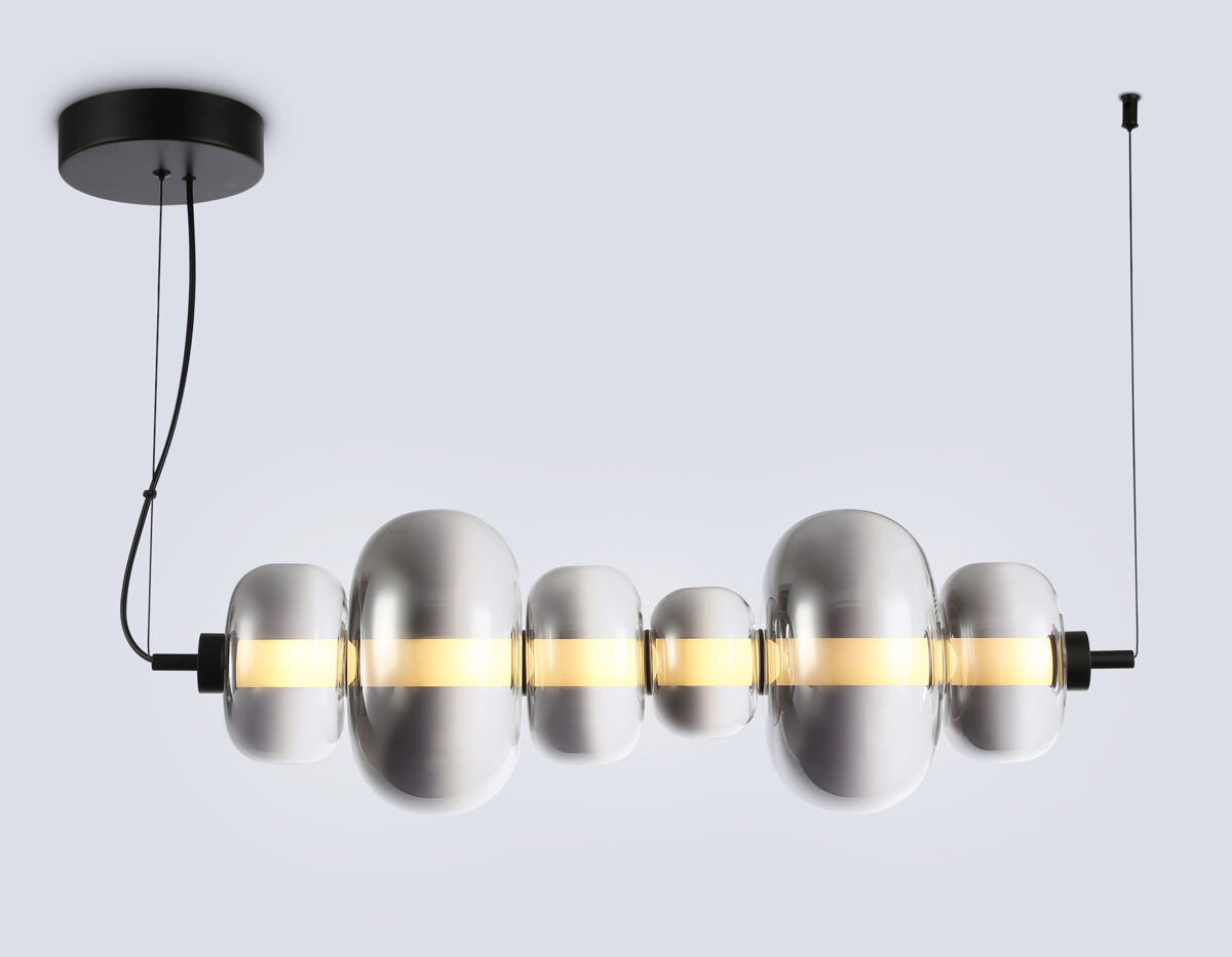 LH11072 BK/SM черный/дымчатый 36W 3000K 745*230*230 — изображение 2