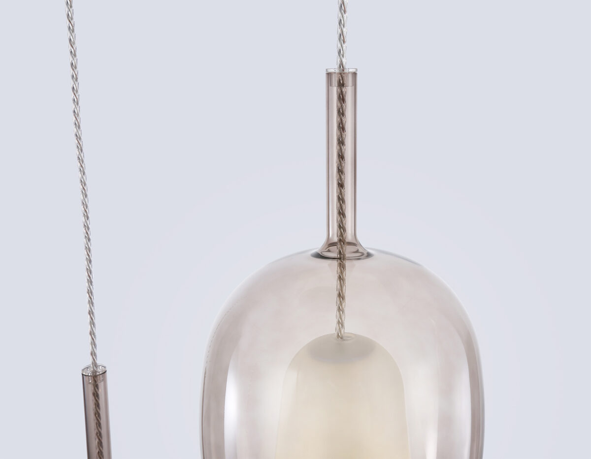 LH11156/3 BK/WH/TI черный/белый/янтарь E27*3 max 60W D425*1500 — изображение 5