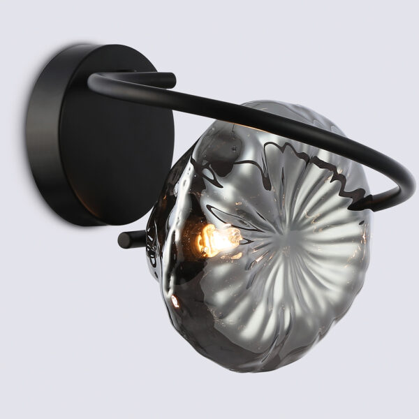 LH15005 BK/SM черный/дымчатый G9 max 40W 195*210*170