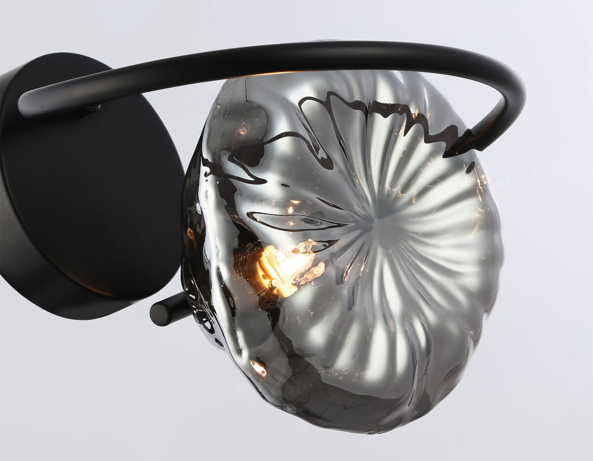 LH15005 BK/SM черный/дымчатый G9 max 40W 195*210*170 — изображение 4