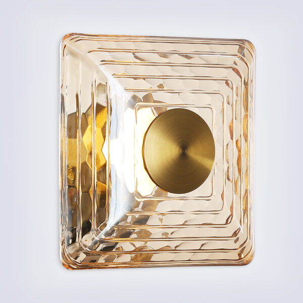 LH31035 BS/TI латунь/янтарь 6W 3000K 150*150*85