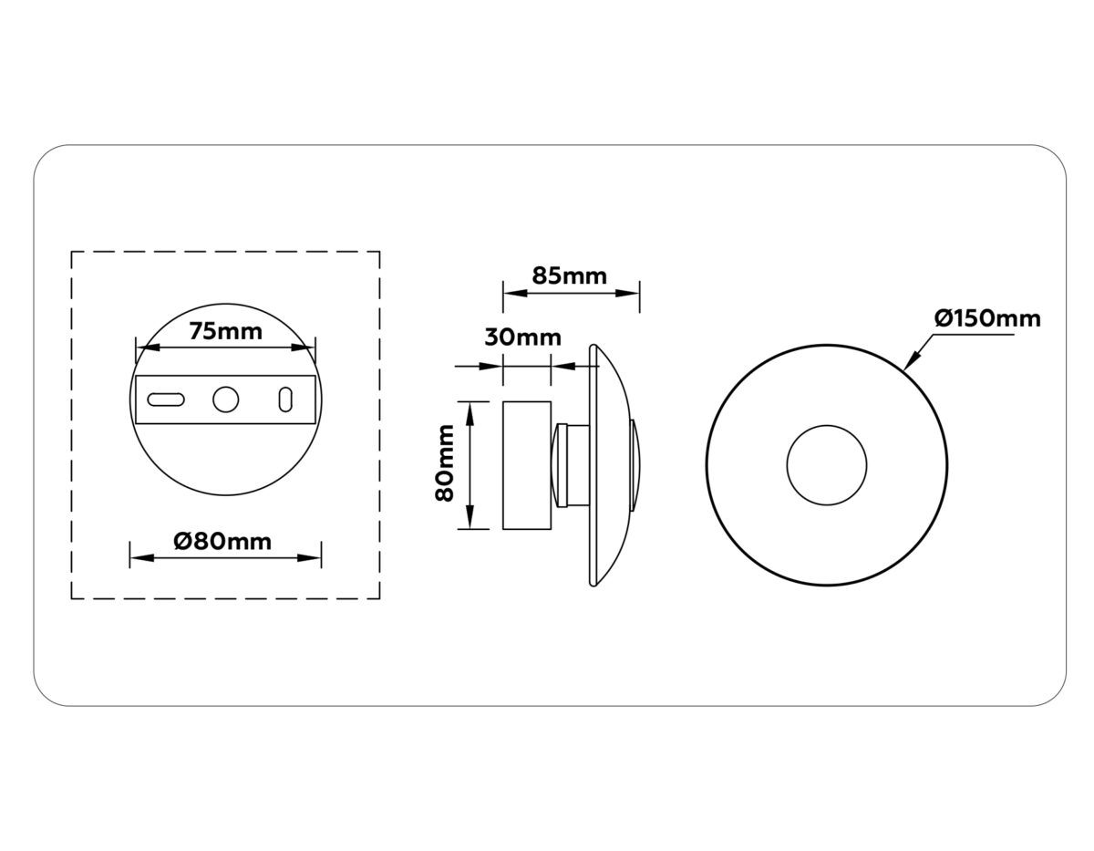 LH31035 BS/TI латунь/янтарь 6W 3000K 150*150*85 — изображение 6