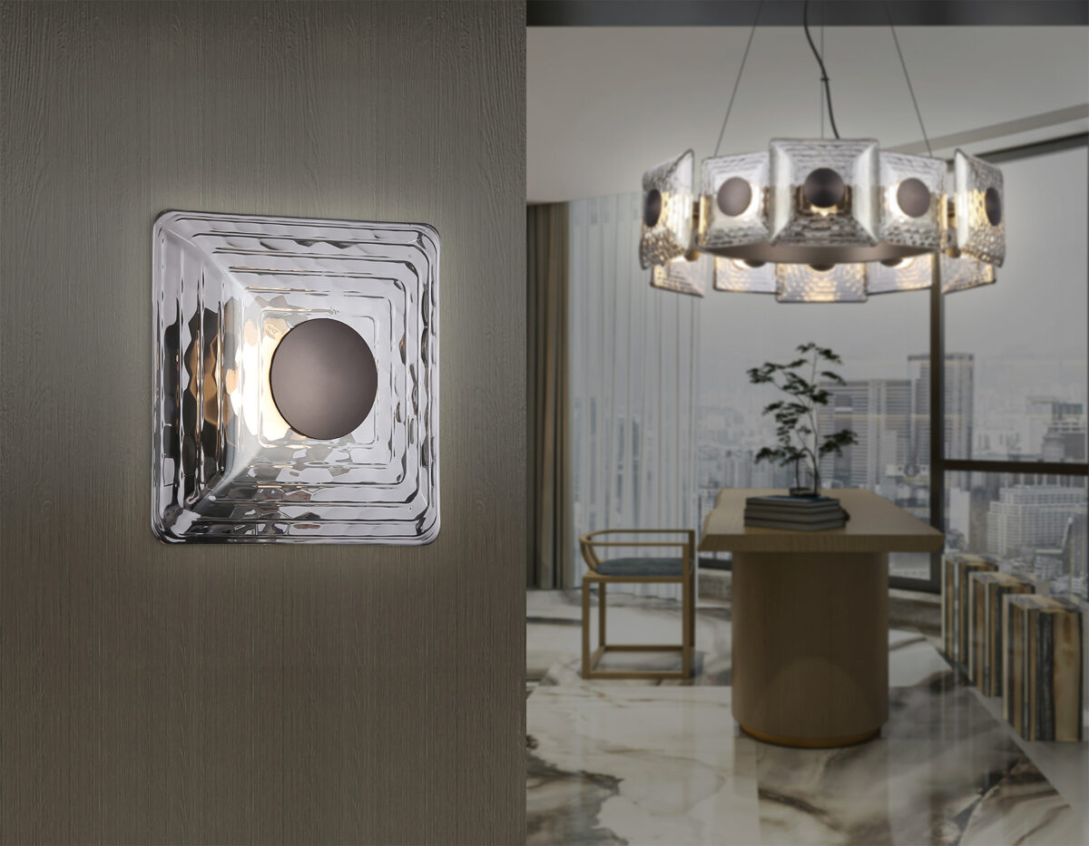 LH31037 GR/SM серый/дымчатый 6W 3000K 150*150*85 — изображение 5