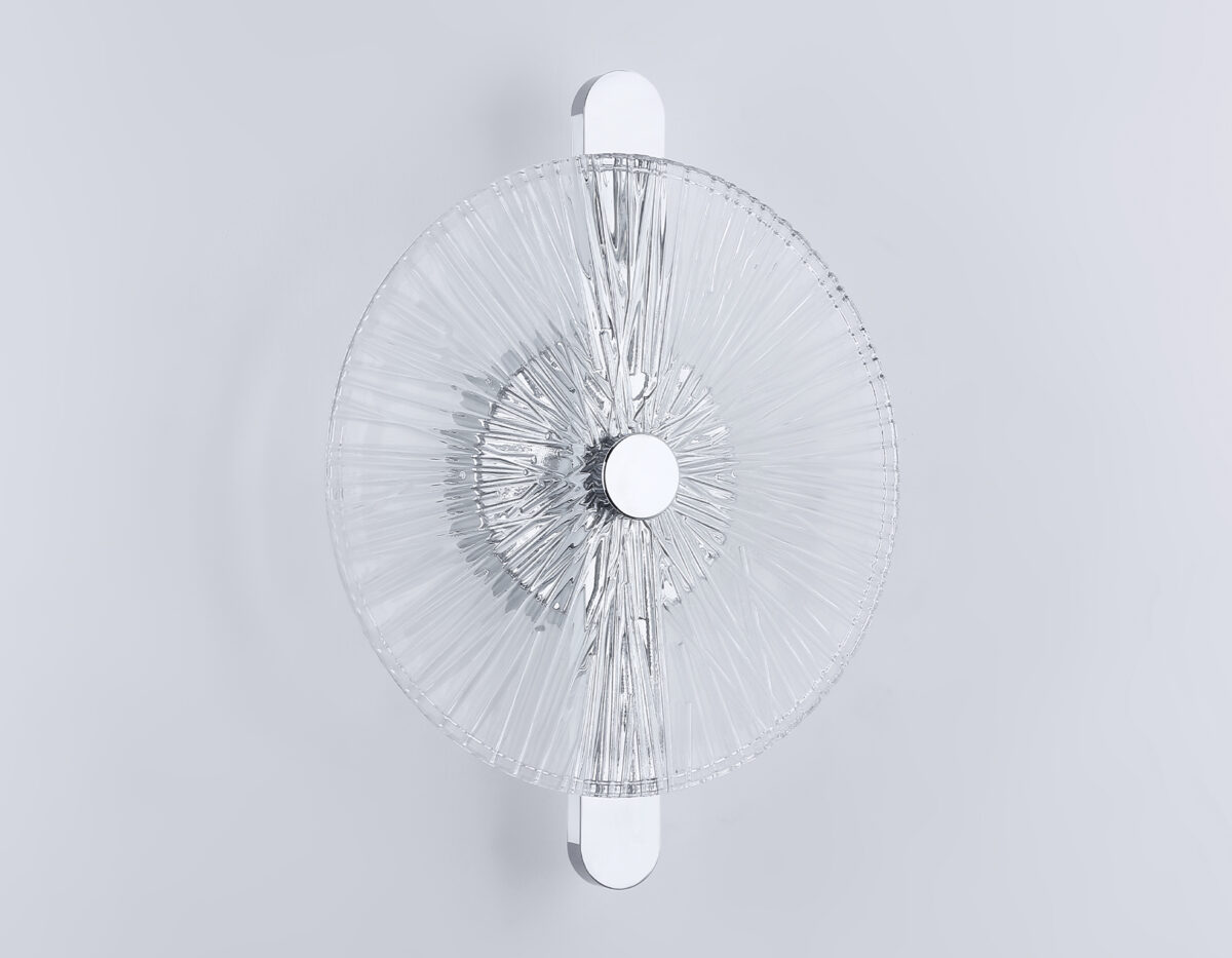 LH31141 СH/CL хром/прозрачный 13W 3000K 280*70*350 — изображение 5