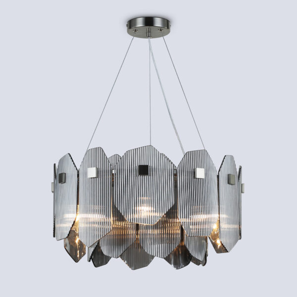 LH31201/6 SN/SM сатин никель/дымчатый E14*6 max 40W D510*270