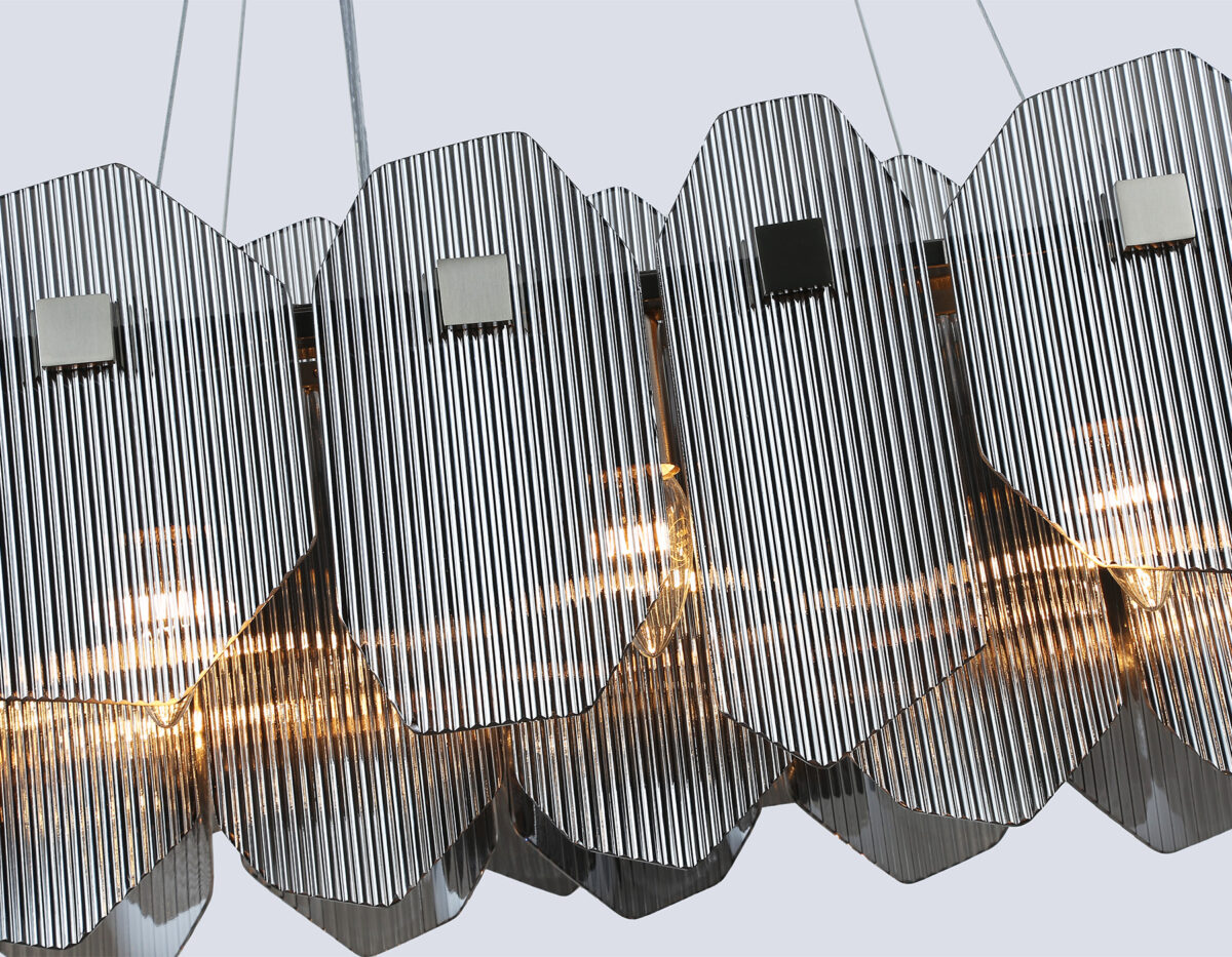 LH31205/12 SN/SM сатин никель/дымчатый E14*12 max 40W 1000*340*270 — изображение 7