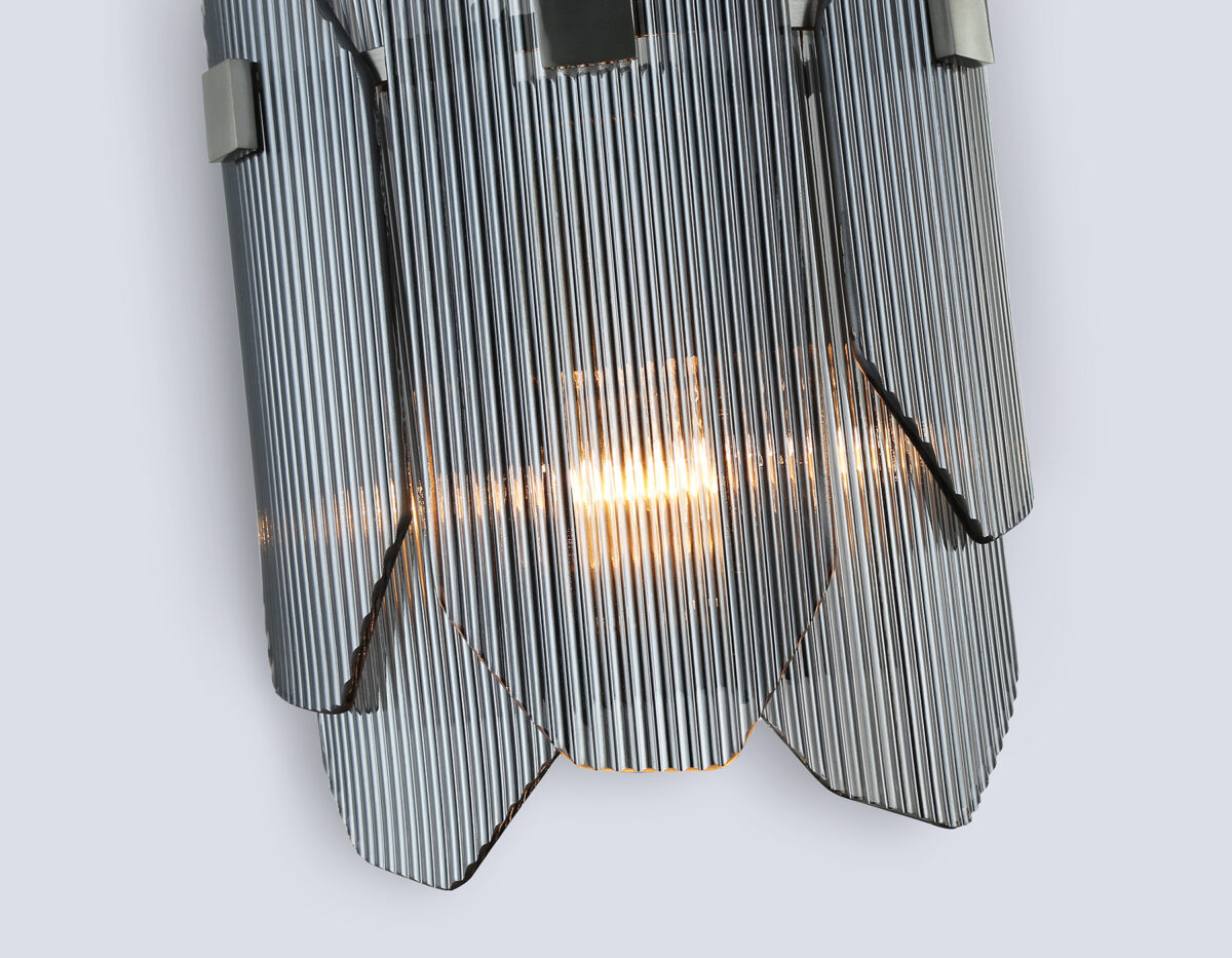 LH31207/2 SN/SM сатин никель/дымчатый E14*2 max 40W 220*150*270 — изображение 5