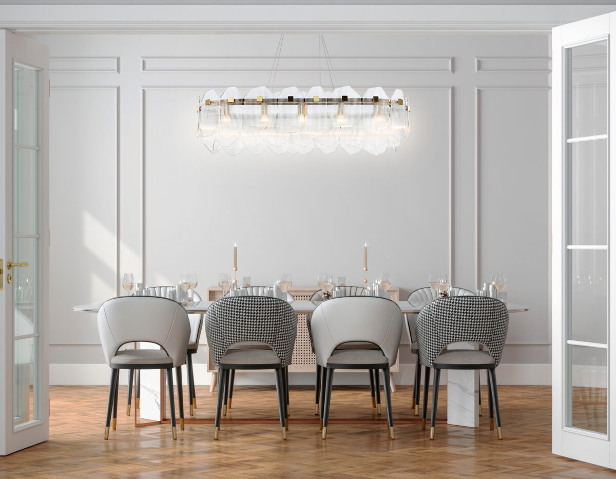 LH31255/12 BS/CL латунь/прозрачный E14*12 max 40W 1000*340*270 — изображение 8