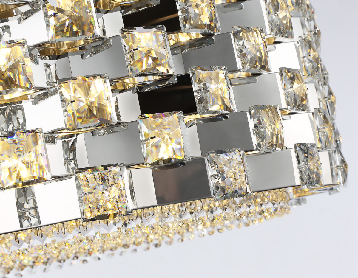 LH41006/18 CH/CL хром/прозрачный E14*18 max 40W D700*320 — изображение 4