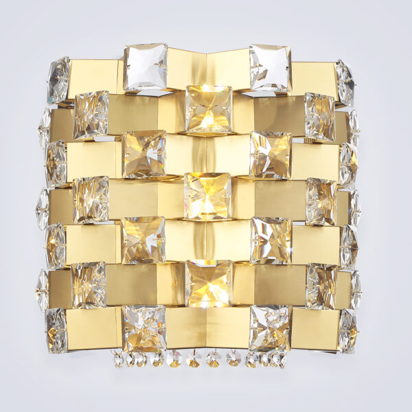 LH41014/2 BS/CL латунь/прозрачный E14*2 max 40W 300*190*270