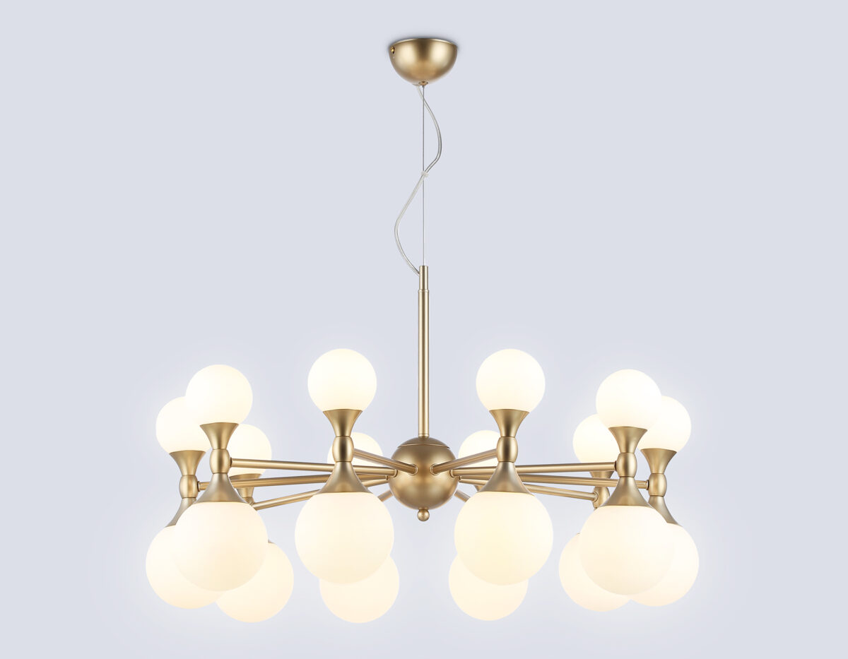 LH51051/20 GD/FR золото/белый матовый G9*20 max 28W D750*460 — изображение 1