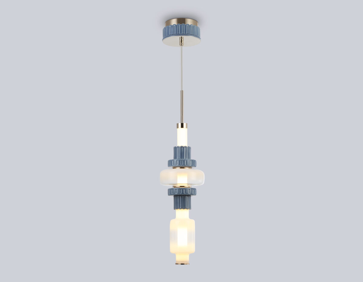 LH53121_mode1 LH53121 GD/WH/GB золото/белый/серо-синий 19W 3000K D160*1880 — изображение 1