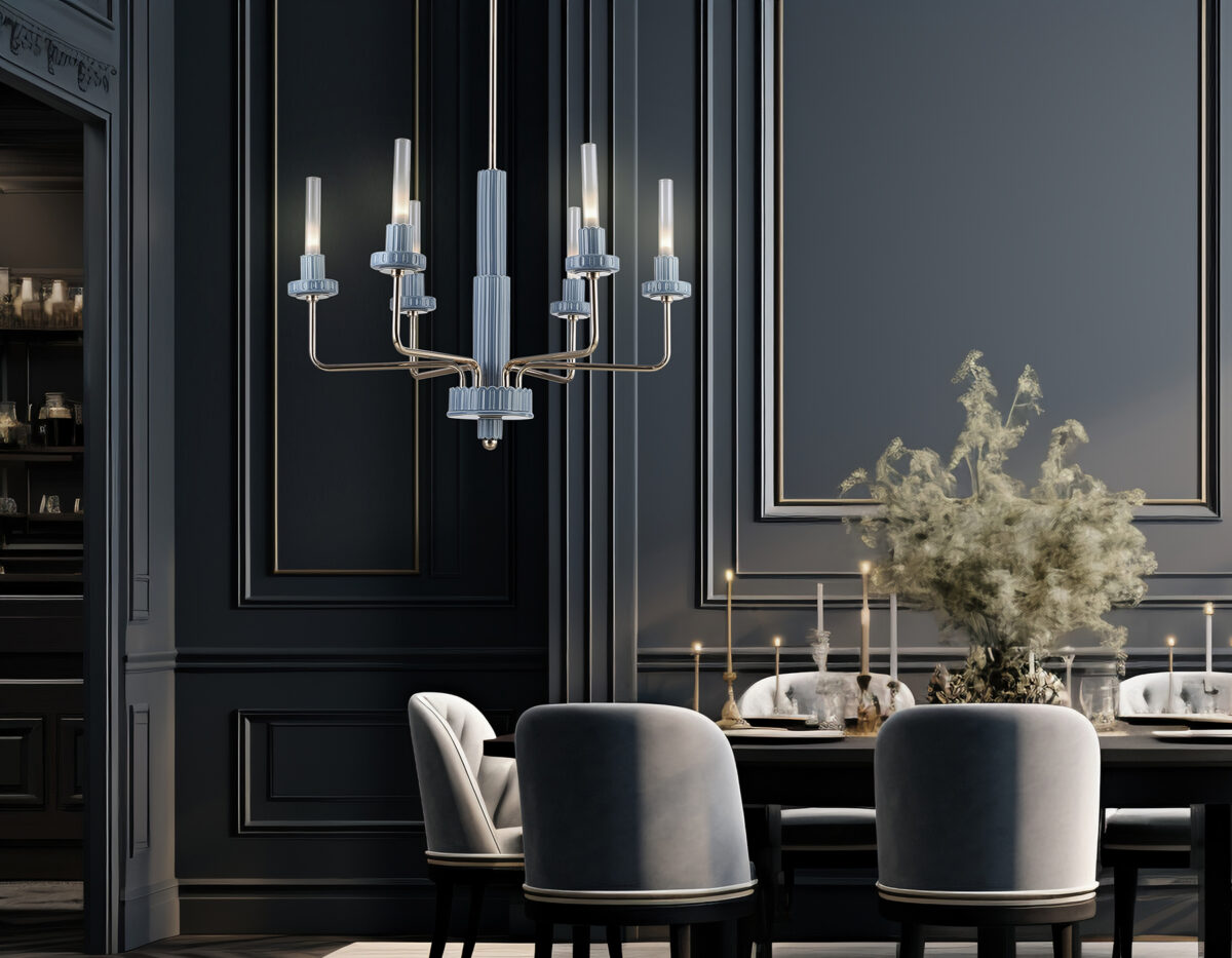 LH53124/6 GD/WH/GB золото/белый/серо-синий 10W 3000K D660*1120 — изображение 6