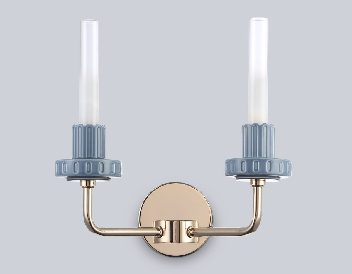 LH53130/2 GD/WH/GB золото/белый/серо-синий 4W 3000K 290*180*290 — изображение 4