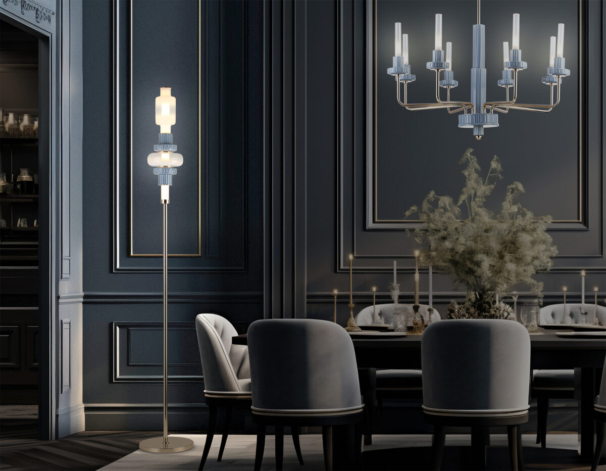 LH53132 GD/WH/GB золото/белый/серо-синий 8W 3000K D250*1635 — изображение 5