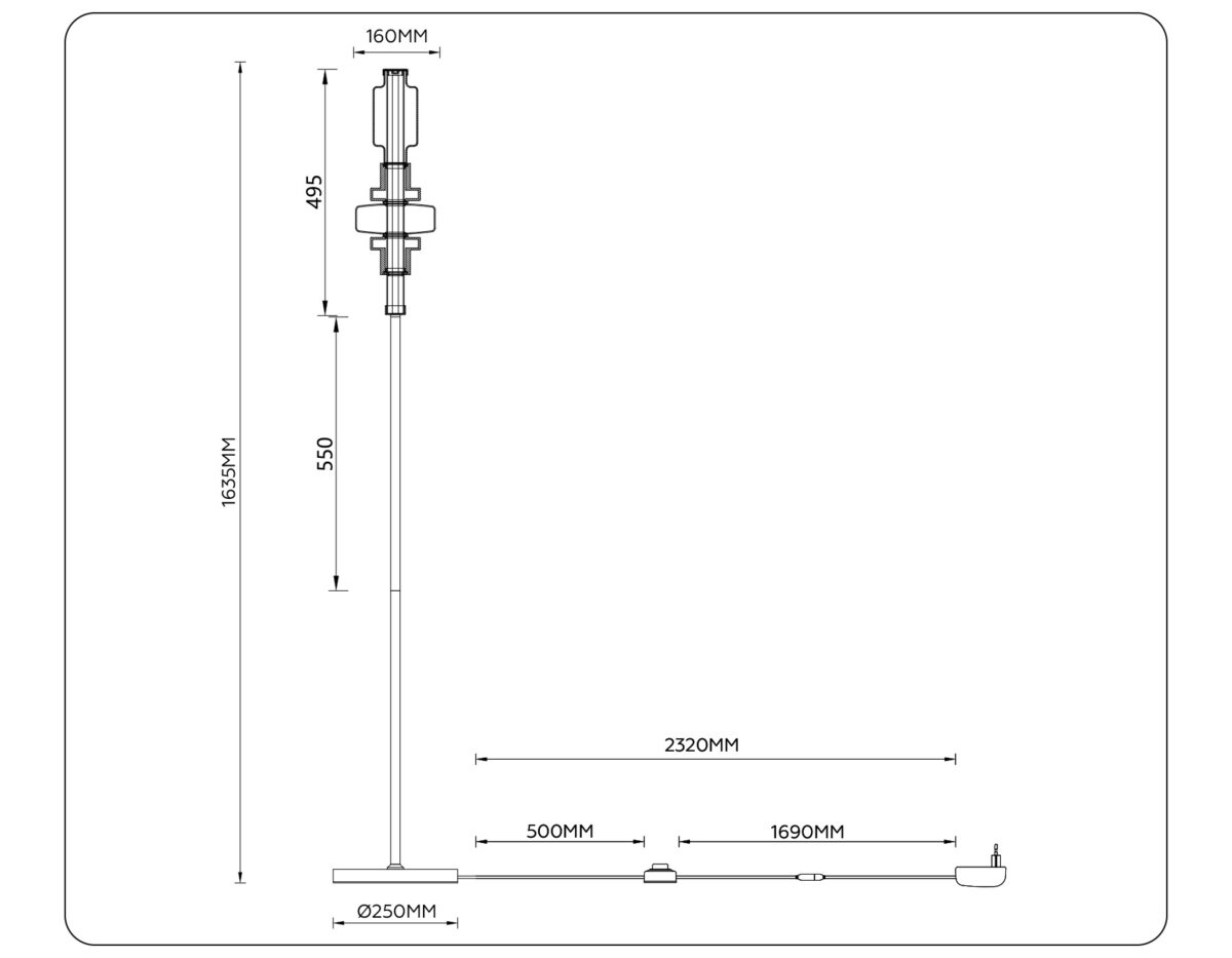 LH53132 GD/WH/GB золото/белый/серо-синий 8W 3000K D250*1635 — изображение 6